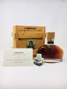 LOT 2236 - THE MACALLAN ROBERT BURNS SEMIQUINCENTENARY BOTTLING (RESERVE PRICE £2500.00) LOT 2236 - THE MACALLAN ROBERT BURNS SEMIQUINCENTENARY BOTTLING (RESERVE PRICE £2500.00)
