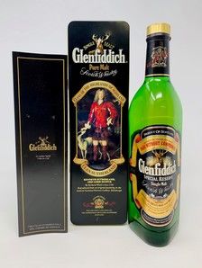 GLENFIDDICH PURE MALT CLAN SUTHERLAND TIN GLENFIDDICH PURE MALT CLAN SUTHERLAND TIN