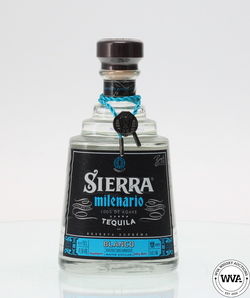 SIERRA MILENARIO BLANCO TEQUILA (SEAL DAMAGE)