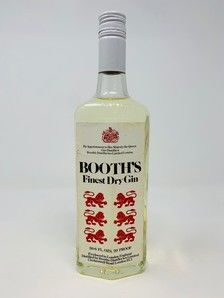 BOOTHS FINEST DRY GIN 70% PROOF 1970'S BOOTHS FINEST DRY GIN 70% PROOF 1970'S