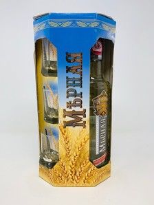 RUSSIAN VODKA AND GLASS SET