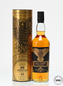 MORTLACH 15 YEAR OLD GAME OF THRONES SIX KINGDOMS MORTLACH 15 YEAR OLD GAME OF THRONES SIX KINGDOMS