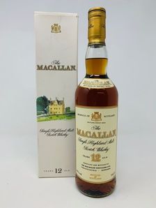 THE MACALLAN 12 YEAR OLD SHERRY OAK 1990's THE MACALLAN 12 YEAR OLD SHERRY OAK 1990's