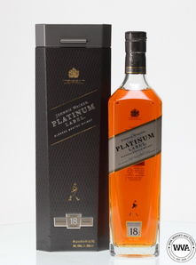 JOHNNIE WALKER 18 YEAR OLD PLATINUM LABEL (SLIGHT SEAL DAMAGE)