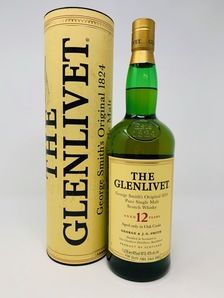 THE GLENLIVET 12 YEAR OLD (OLD STYLE) 1 LITRE