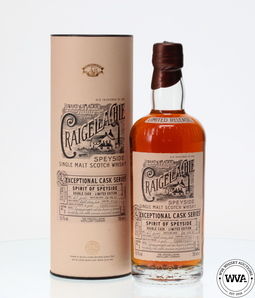 CRAIGELLACHIE 21 YEAR OLD EXCEPTIONAL CASK SERIES #5009 EDITION NO.1 CRAIGELLACHIE 21 YEAR OLD EXCEPTIONAL CASK SERIES #5009 EDITION NO.1