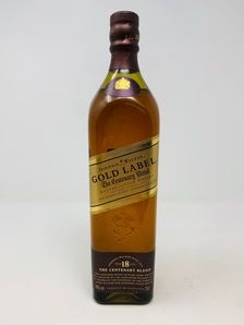 JOHNNIE WALKER GOLD LABEL CENTENARY BLEND 18 YEAR OLD 1980'S