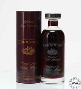 EDRADOUR 12 YEAR OLD 2009 NATURAL CASK STRENGTH 68