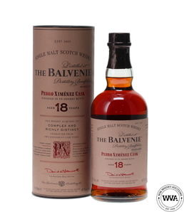 BALVENIE 18 YEAR OLD - PEDRO XIMENEZ CASK TRAVEL EXCLUSIVE BALVENIE 18 YEAR OLD - PEDRO XIMENEZ CASK TRAVEL EXCLUSIVE