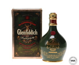 Glenfiddich 18 Ancient Reserve Ceramic Decanter Import