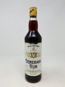 O.V.D. DEMERARA RUM O.V.D. DEMERARA RUM
