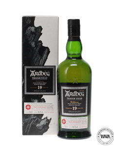 Ardbeg Traigh Bhan 19y 蓋なし 第一弾　空瓶 Ardbeg Traigh Bhan 19 Years Old Batch 1 Single Malt Scotch