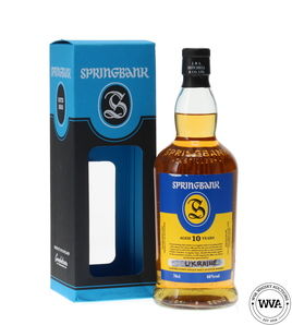 Springbank Special Release 10 Ukraine Charity Bottle