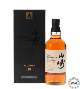 YAMAZAKI 18 YEAR OLD MIZUNARA CASK - SUNTORY 100TH ANNIVERSARY LIMITED EDITION YAMAZAKI 18 YEAR OLD MIZUNARA CASK - SUNTORY 100TH ANNIVERSARY LIMITED EDITION