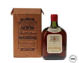 BUCHANAN'S FINEST OLD LIQUEUR SCOTCH WHISKY - ONE SIXTH GALLON BUCHANAN'S FINEST OLD LIQUEUR SCOTCH WHISKY - ONE SIXTH GALLON