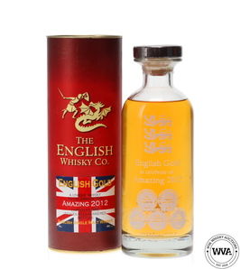 ENGLISH WHISKY CO ENGLISH GOLD AMAZING 2012 LIMITED EDITION