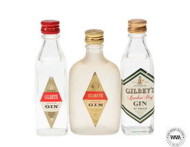 GILBEY'S GIN MINIATURES GILBEY'S GIN MINIATURES