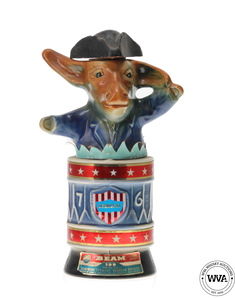 Jim Beam Democrat Donkey Decanter 100 Months Old
