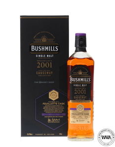 BUSHMILLS 2001 FEUILLETTE CASK - THE CAUSEWAY COLLECTION BUSHMILLS 2001 FEUILLETTE CASK - THE CAUSEWAY COLLECTION