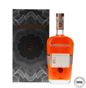 BOONDOCKS 18 YEAR OLD STRAIGHT BOURBON WHISKEY BOONDOCKS 18 YEAR OLD STRAIGHT BOURBON WHISKEY