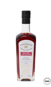 GLENBURGIE-GLENLIVET 12 YEAR OLD RUBY PORT CASK CADENHEAD'S NATURAL STRENGTH GLENBURGIE-GLENLIVET 12 YEAR OLD RUBY PORT CASK CADENHEAD'S NATURAL STRENGTH