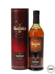 GLENFIDDICH 21 YEAR OLD GRAN RESERVA - CUBAN RUM FINISH GLENFIDDICH 21 YEAR OLD GRAN RESERVA - CUBAN RUM FINISH