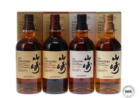 YAMAZAKI - TSUKURIWAKE 2022 EDITIONS 4 X 70CL YAMAZAKI - TSUKURIWAKE 2022 EDITIONS 4 X 70CL