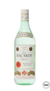 BACARDI SUPERIOR RUM 1980'S BACARDI SUPERIOR RUM 1980'S