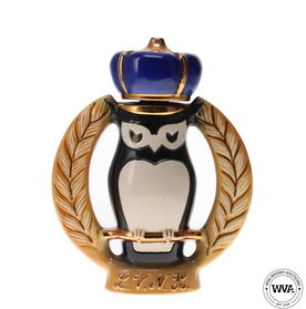 JIM BEAM L.V.N.H OWLS DECANTER - 100 MONTHS OLD JIM BEAM L.V.N.H OWLS DECANTER - 100 MONTHS OLD