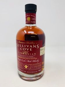 SULLIVANS COVE FRENCH OAK SINGLE CASK BOTTLE NUMBER 12 OF 35