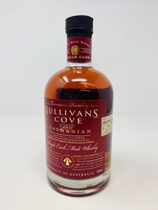 SULLIVANS COVE FRENCH OAK SINGLE CASK BOTTLE NUMBER 9 OF 35