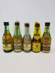 5 X TORRES BRANDY MINIATURES 5 X TORRES BRANDY MINIATURES