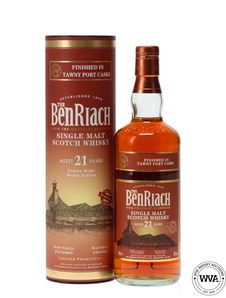 BENRIACH 21 YEAR OLD - TAWNY PORT WOOD FINISH BENRIACH 21 YEAR OLD - TAWNY PORT WOOD FINISH