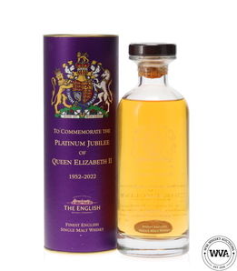 ENGLISH WHISKY CO PLATINUM JUBILEE OF QUEEN ELIZABETH II 1952-2022 ENGLISH WHISKY CO PLATINUM JUBILEE OF QUEEN ELIZABETH II 1952-2022