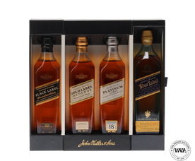 JOHNNIE WALKER COLLECTION 4x20cl
