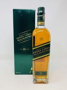 JOHNNIE WALKER 15 YEAR OLD GREEN LABEL JOHNNIE WALKER 15 YEAR OLD GREEN LABEL