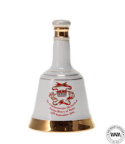 BELLS DECANTER "CELEBRATING THE BIRTH OF PRINCE HENRY OF WALES" BELLS DECANTER "CELEBRATING THE BIRTH OF PRINCE HENRY OF WALES"