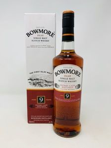 BOWMORE 9 YEAR OLD SHERRY CASK BOWMORE 9 YEAR OLD SHERRY CASK