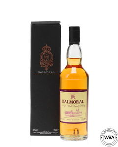 BALMORAL 20CL SINGLE MALT SCOTCH WHISKY BALMORAL 20CL SINGLE MALT SCOTCH WHISKY
