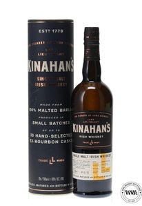 KINAHAN'S SINGLE MALT HERITAGE - AMERICAN OAK WHISKEY KINAHAN'S SINGLE MALT HERITAGE - AMERICAN OAK WHISKEY