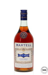 MARTELL 3 STAR COGNAC 1970'S 24 flozs MARTELL 3 STAR COGNAC 1970'S 24 flozs
