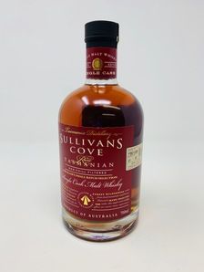 SULLIVANS COVE FRENCH OAK SINGLE CASK BOTTLE NUMBER 27 OF 35