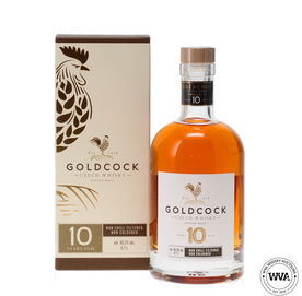 GOLDCOCK 10 YEAR OLD CZECH WHISKY GOLDCOCK 10 YEAR OLD CZECH WHISKY