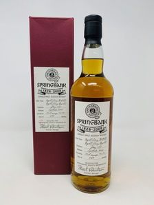 Springbank Society 180th Anniversary Bottle