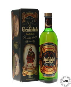 Glenfiddich Pure Malt Clan Maclean Tin 1980 S