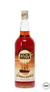 FOUR BELLS GUYANA NAVY RUM 1990'S FOUR BELLS GUYANA NAVY RUM 1990'S