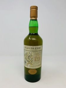 TALISKER 10 YEAR OLD MAP LABEL 1980's TALISKER 10 YEAR OLD MAP LABEL 1980's