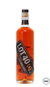 LOT NO 40 RYE WHISKY DARK OAK