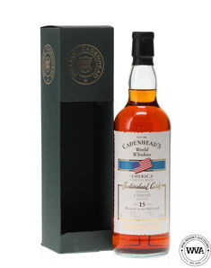 A TENNESSEE DISTILLERY AMERICA 15 YEAR OLD CADENHEADS WORLD WHISKIES