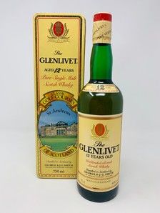 THE GLENLIVET 12 YEAR OLD 1980'S CLASSIC GOLF COURSES ST ANDREWS